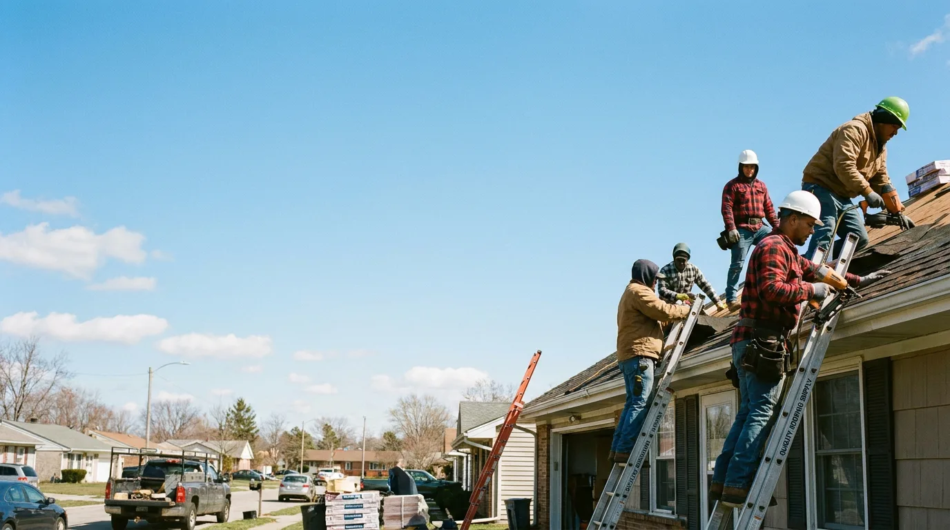 Roofing in Winnebago, WI near me